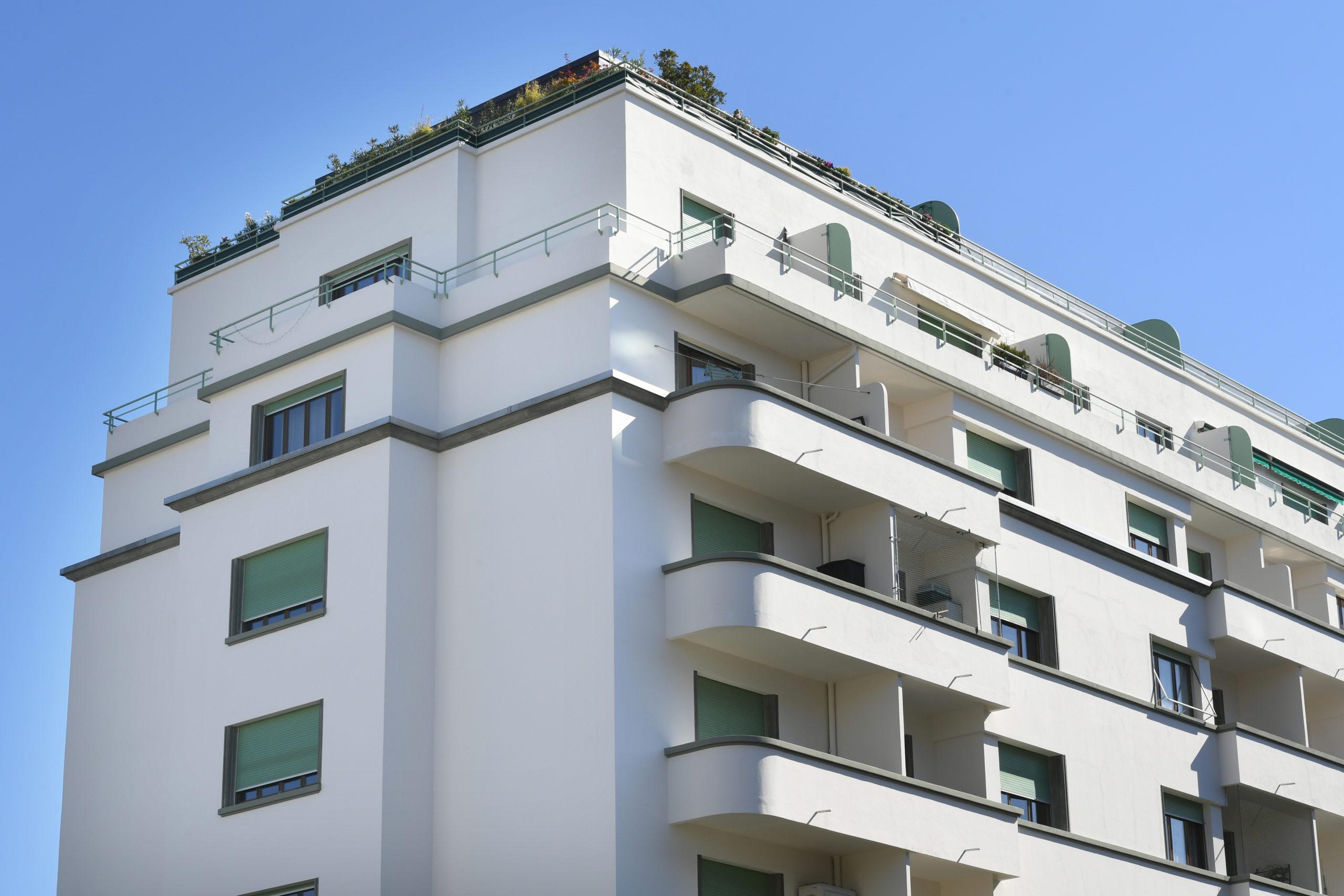 Façade - Détail balcon