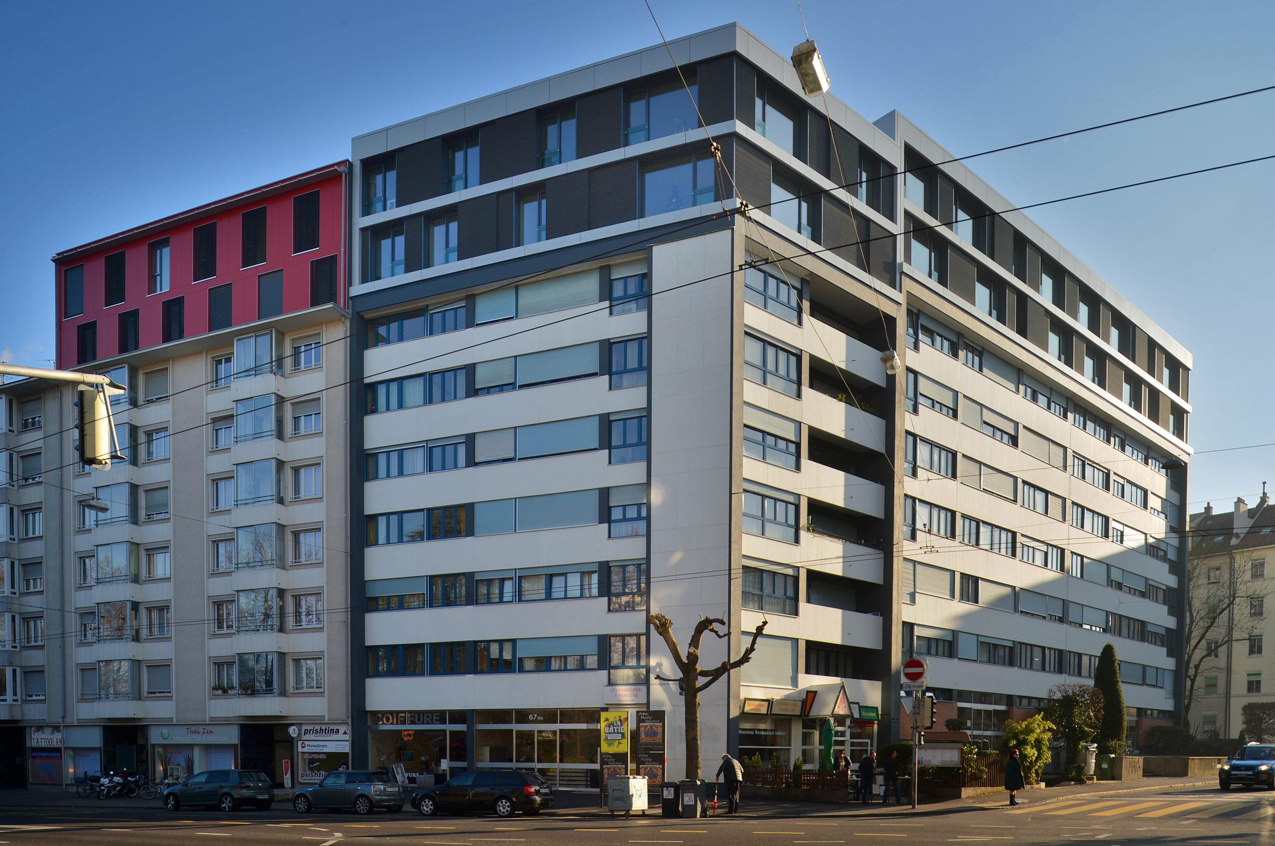 Façade - Rue de Lyon