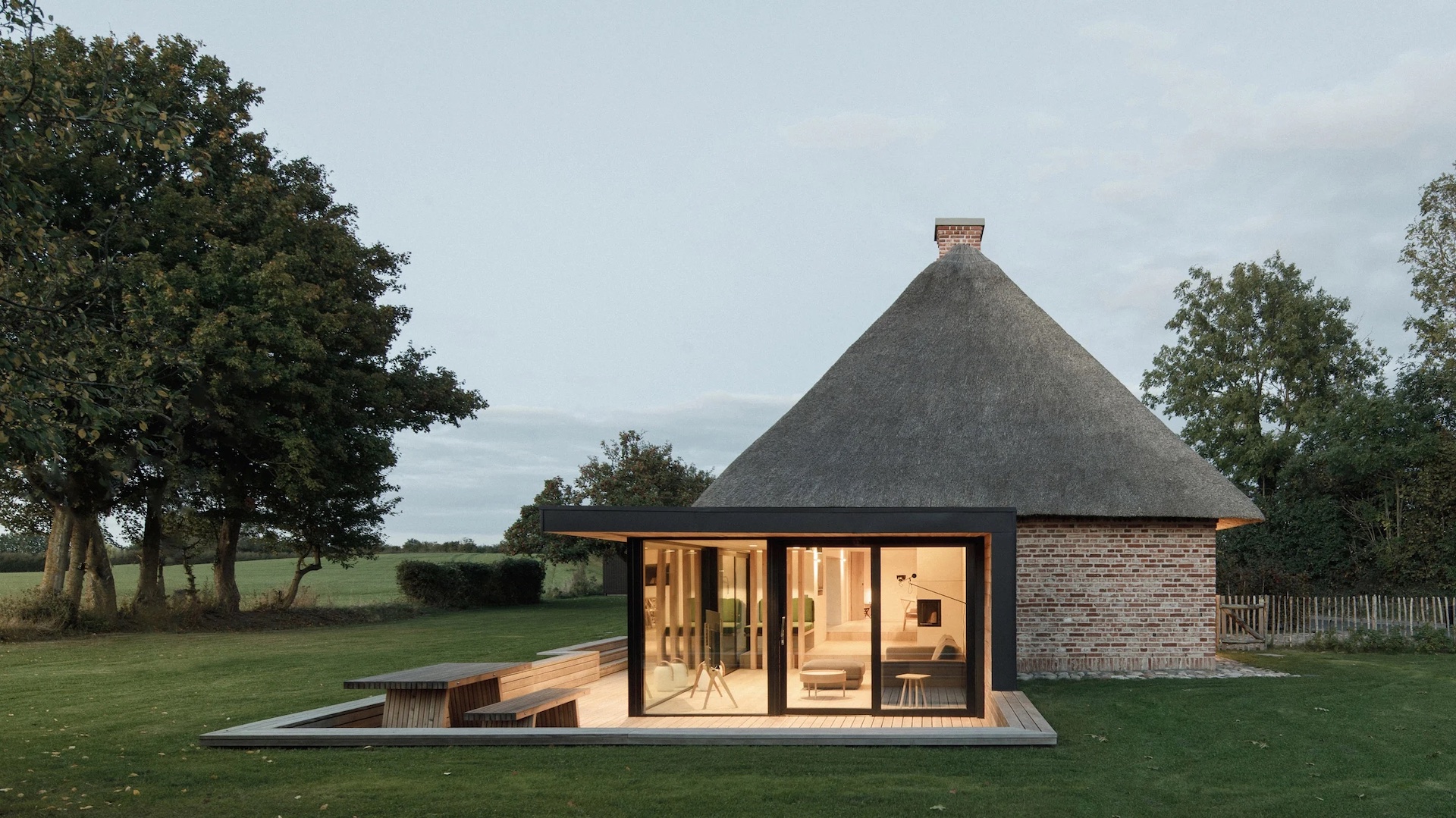 Nieby Crofters Cottage, rénovation et extension d’une chaumière